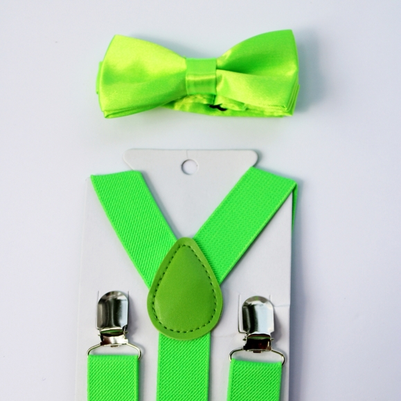 Boys Toddler & Youth suspender and tie set - Picture 7 of 8